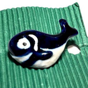 Cute Handmade Whale Lapel Pin Brooch Made in South Africa